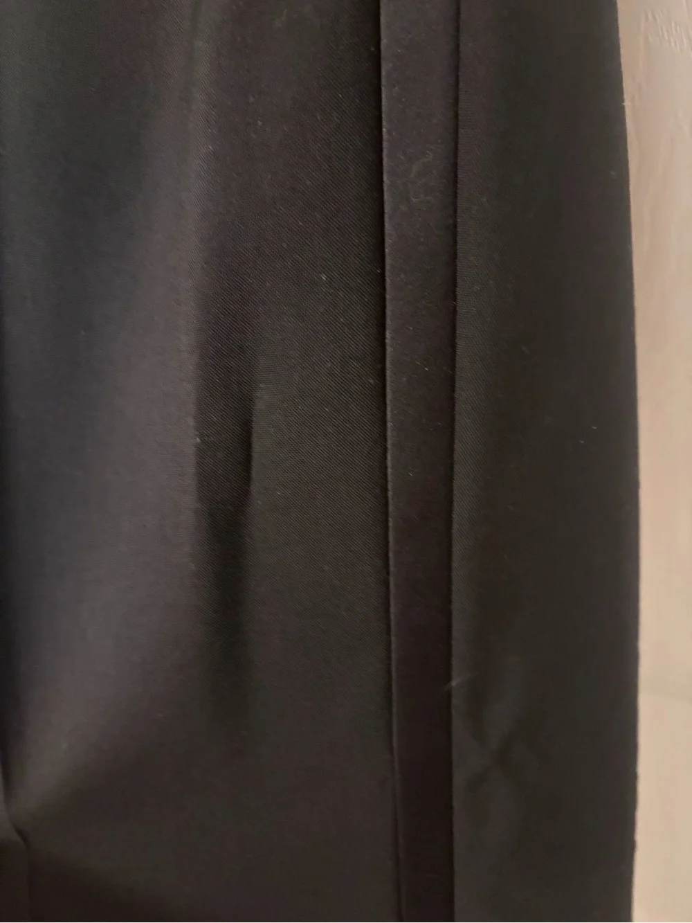 Stafford Essentials Black Wool Full Tuxedo